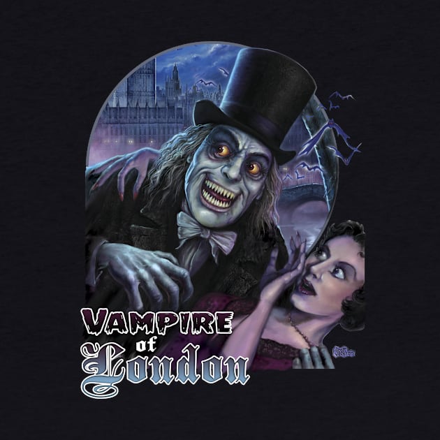 Vampire of London by monstermangraphic